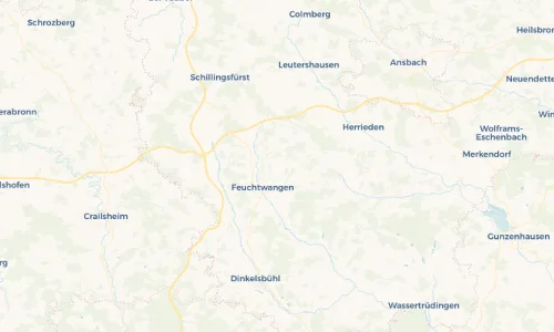 Regenradar-Vorschau: aktuelle Niederschläge in Tauberschallbach und Umgebung