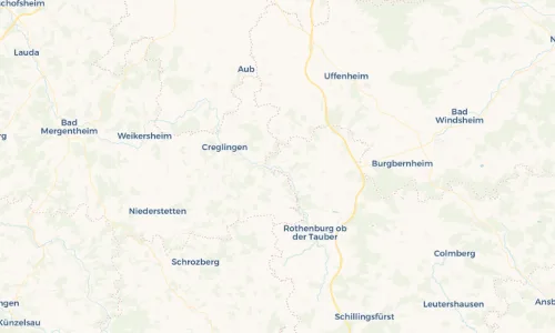 Regenradar Vorschaubild - Aktuelle Niederschläge in Tauberzell und Umgebung