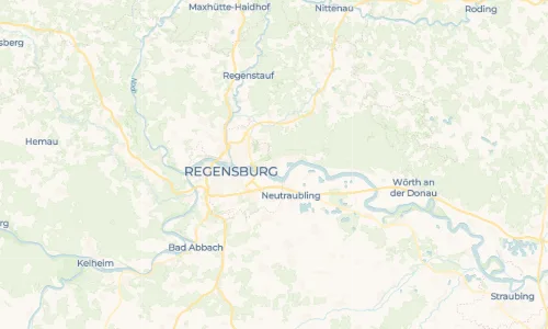 Regenradar Vorschaubild - Aktuelle Niederschläge in Tegernheim und Umgebung