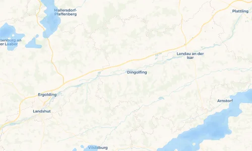 Regenradar Vorschaubild - Aktuelle Niederschläge in Teisbach und Umgebung