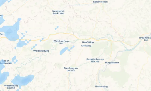 Regenradar Vorschaubild - Aktuelle Niederschläge in Teising und Umgebung
