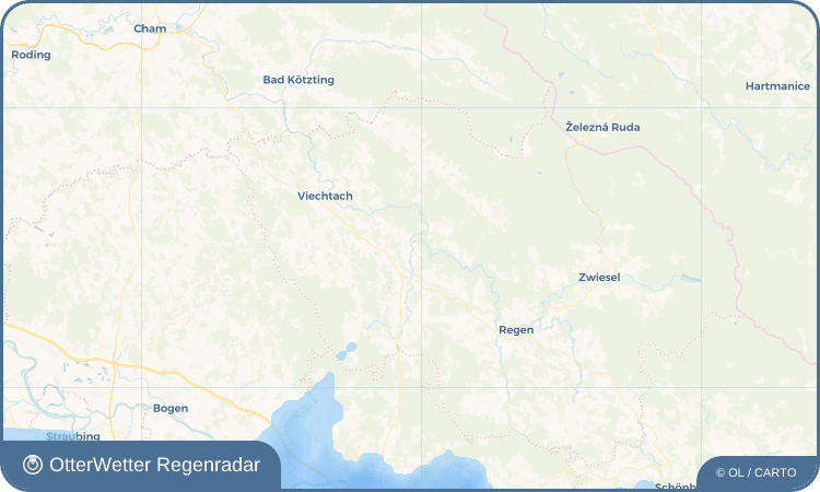 OtterWetter Regenradar-Widget Teisnach