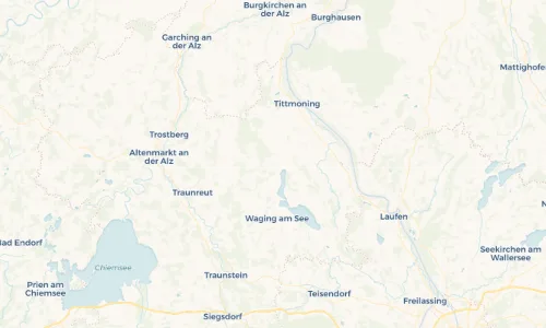 Regenradar Vorschaubild - Aktuelle Niederschläge in Tengling und Umgebung