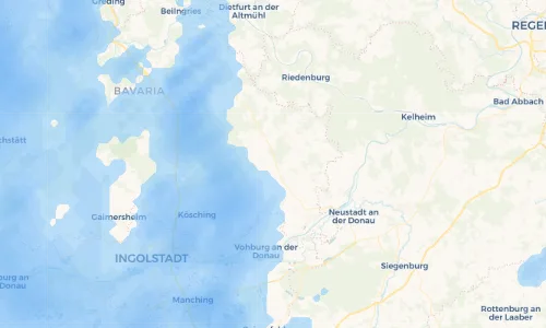 Regenradar Vorschaubild - Aktuelle Niederschläge in Tettenagger und Umgebung
