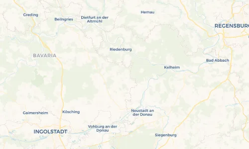 Regenradar-Vorschau: aktuelle Niederschläge in Tettenwang und Umgebung