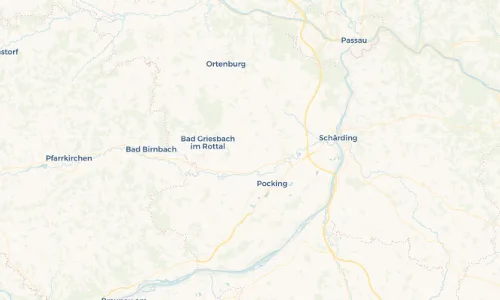 Regenradar Vorschaubild - Aktuelle Niederschläge in Tettenweis und Umgebung