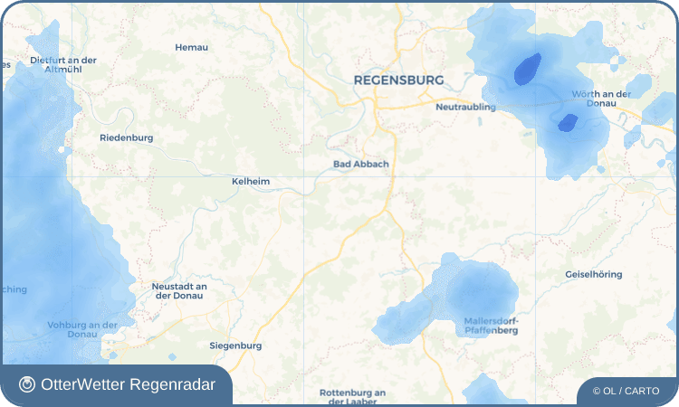 Widget-Vorschau für Teugn Wetter-Widget-Vorschau mit Vorhersagedaten für Teugn