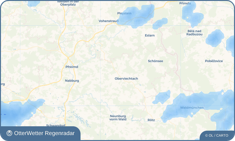 Widget-Vorschau für Teunz Wetter-Widget-Vorschau mit Vorhersagedaten für Teunz