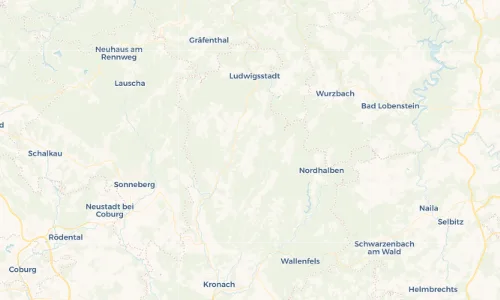 Regenradar Vorschaubild - Aktuelle Niederschläge in Teuschnitz und Umgebung