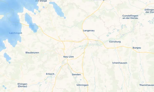 Regenradar-Vorschau: aktuelle Niederschläge in Thalfingen und Umgebung