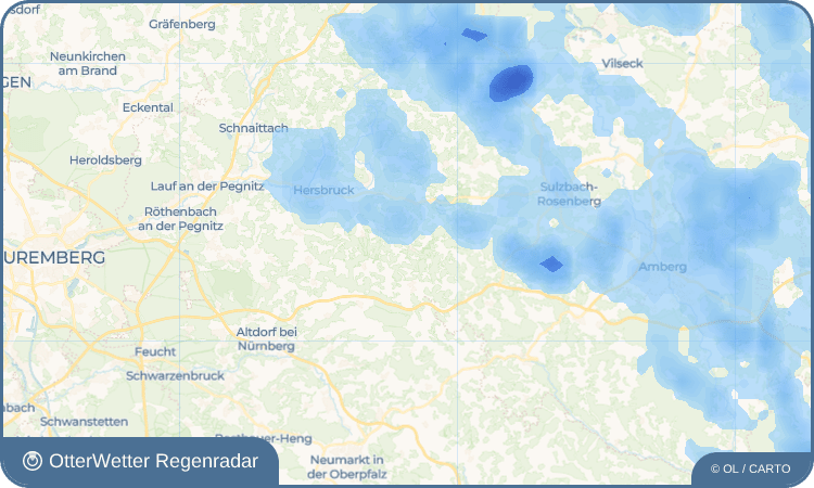 OtterWetter Regenradar-Widget Thalheim