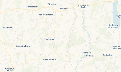Regenradar Vorschaubild - Aktuelle Niederschläge in Thalhofen an der Gennach und Umgebung