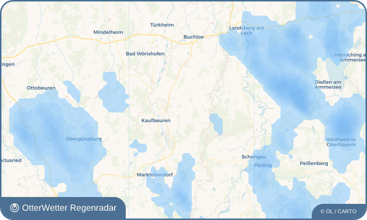Widget-Vorschau für Thalhofen an der Gennach Wetter-Widget-Vorschau mit Vorhersagedaten für Thalhofen an der Gennach