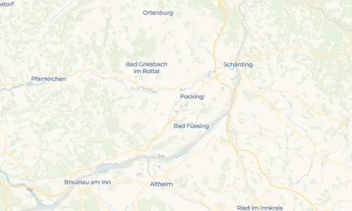 Regenradar Vorschaubild - Aktuelle Niederschläge in Thalling und Umgebung