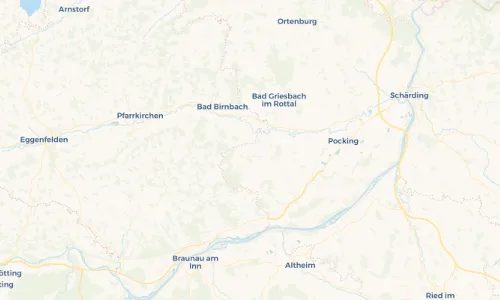 Regenradar Vorschaubild - Aktuelle Niederschläge in Thanham und Umgebung