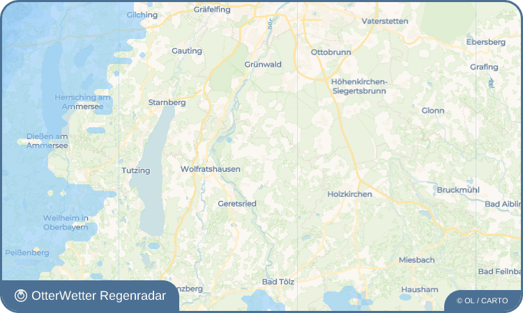 OtterWetter Regenradar-Widget Thanning