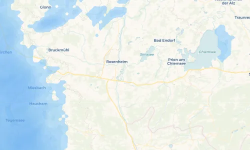Regenradar Vorschaubild - Aktuelle Niederschläge in Thansau und Umgebung