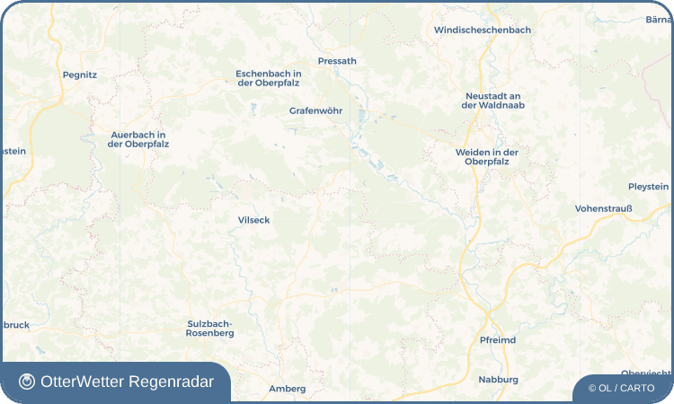 Widget-Vorschau für Thansüß Wetter-Widget-Vorschau mit Vorhersagedaten für Thansüß
