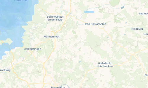Regenradar Vorschaubild - Aktuelle Niederschläge in Theinfeld und Umgebung