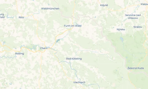 Regenradar Vorschaubild - Aktuelle Niederschläge in Thenried und Umgebung