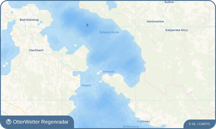 OtterWetter Regenradar-Widget Theresienthal