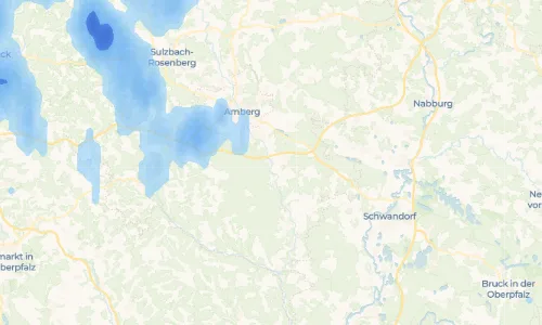 Regenradar-Vorschau: aktuelle Niederschläge in Theuern und Umgebung
