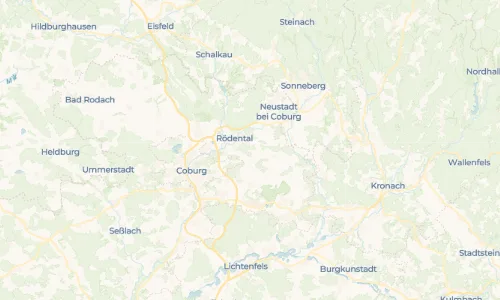 Regenradar Vorschaubild - Aktuelle Niederschläge in Thierach und Umgebung