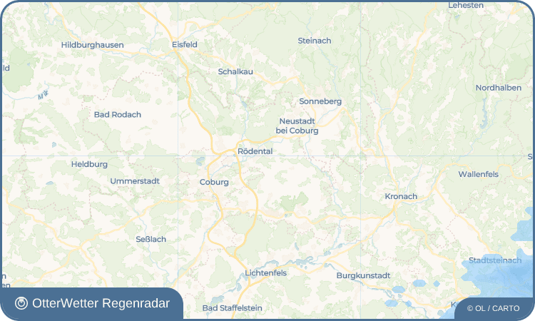OtterWetter Regenradar-Widget Thierach