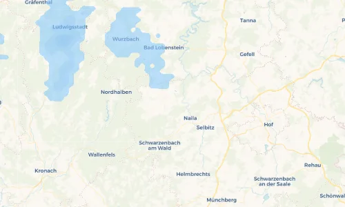 Regenradar Vorschaubild - Aktuelle Niederschläge in Thierbach und Umgebung