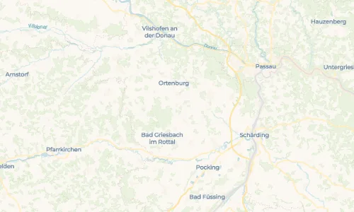 Regenradar-Vorschau: aktuelle Niederschläge in Thiersbach und Umgebung