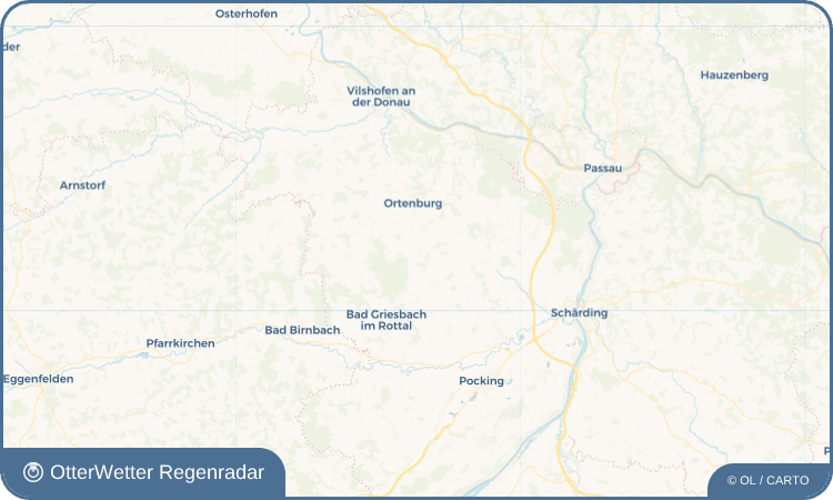 OtterWetter Regenradar-Widget Thiersbach