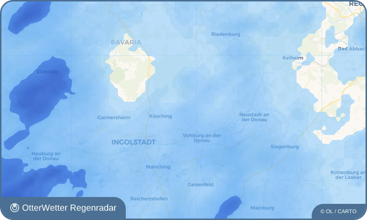 OtterWetter Regenradar-Widget Tholbath