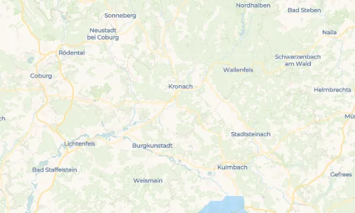 Regenradar Vorschaubild - Aktuelle Niederschläge in Thonberg und Umgebung