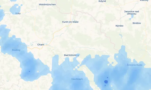 Regenradar Vorschaubild - Aktuelle Niederschläge in Thürnhofen und Umgebung