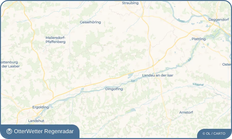 Wetter-Widget-Vorschau mit Vorhersagedaten für Thürnthenning