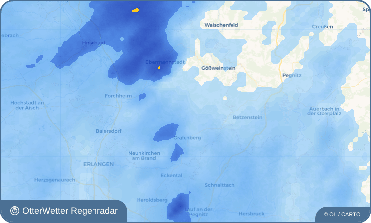 OtterWetter Regenradar-Widget Thuisbrunn