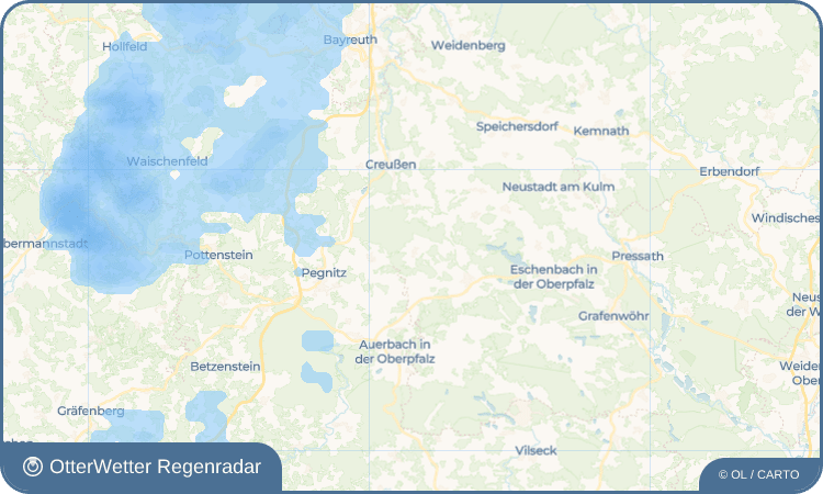 OtterWetter Regenradar-Widget Thurndorf