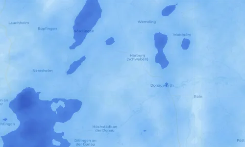 Regenradar Vorschaubild - Aktuelle Niederschläge in Thurneck und Umgebung
