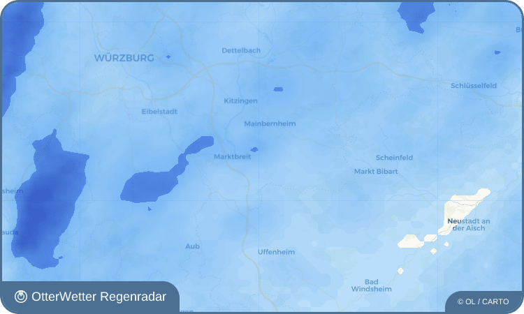 Wetter-Widget-Vorschau mit Vorhersagedaten für Tiefenstockheim