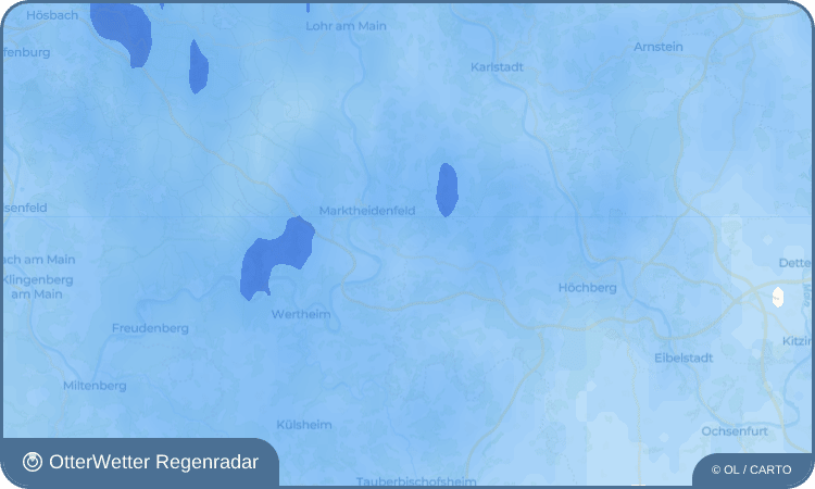 OtterWetter Regenradar-Widget Tiefenthal