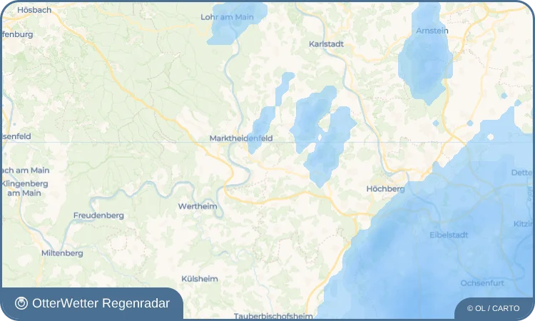 Wetter-Widget-Vorschau mit Vorhersagedaten für Tiefenthal