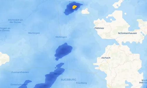 Regenradar Vorschaubild - Aktuelle Niederschläge in Todtenweis und Umgebung