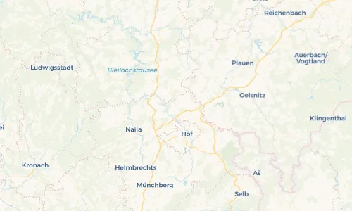 Regenradar Vorschaubild - Aktuelle Niederschläge in Töpen und Umgebung