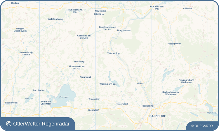 Widget-Vorschau für Törring Wetter-Widget-Vorschau mit Vorhersagedaten für Törring