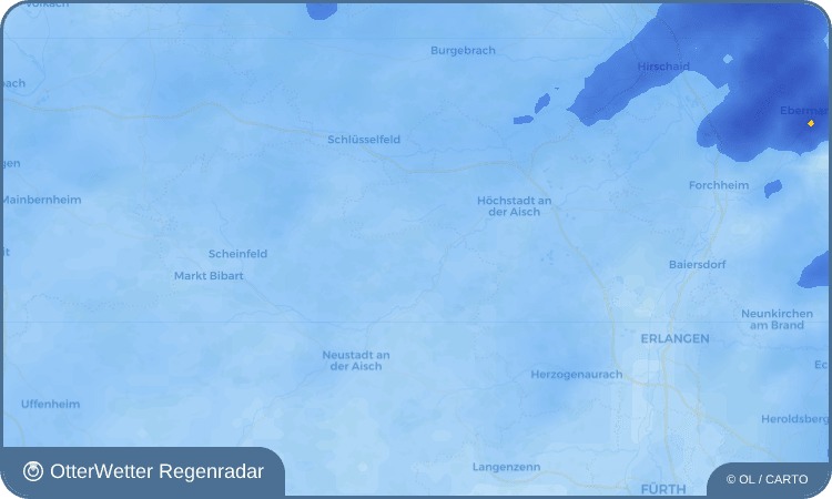 OtterWetter Regenradar-Widget Tragelhöchstädt