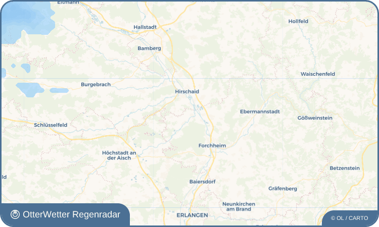 OtterWetter Regenradar-Widget Trailsdorf