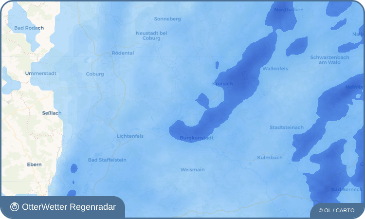 Widget-Vorschau für Trainau Wetter-Widget-Vorschau mit Vorhersagedaten für Trainau