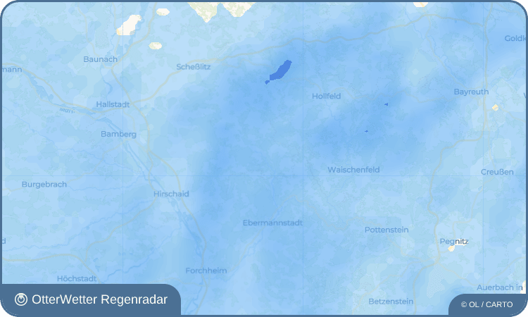 OtterWetter Regenradar-Widget Traindorf