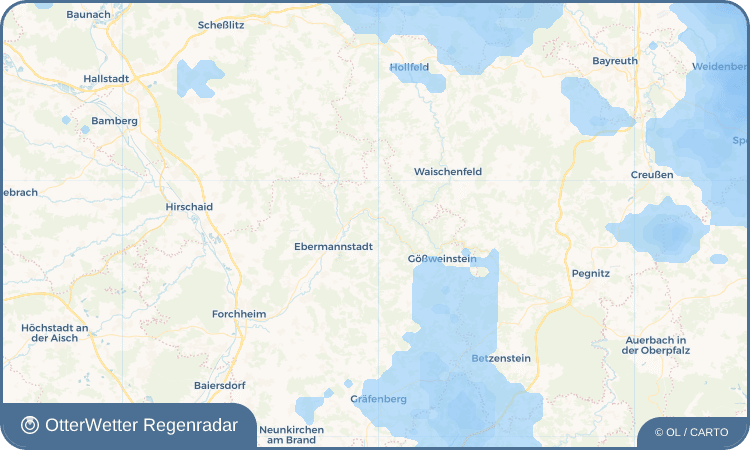 Wetter-Widget-Vorschau mit Vorhersagedaten für Trainmeusel