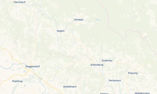 Regenradar Vorschaubild - Aktuelle Niederschläge in Trametsried und Umgebung